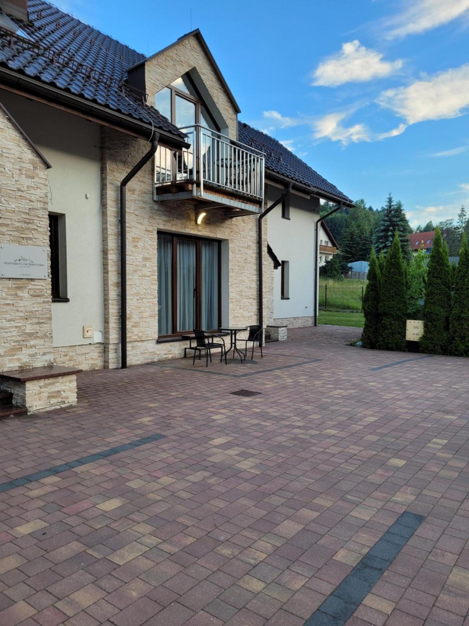 Apartamenty Pod Skrzycznem シュチルク エクステリア 写真